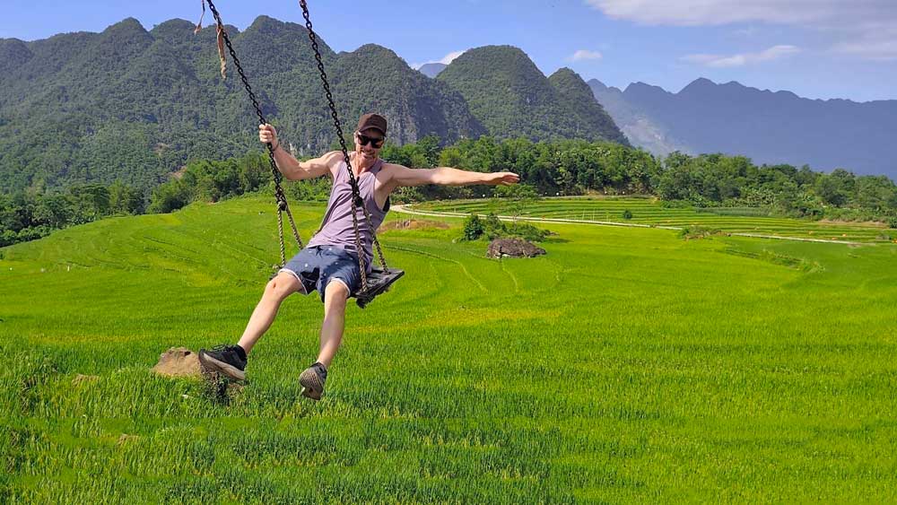 Rice Field Swing
