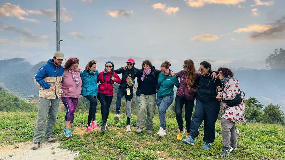 Trekking with Friends