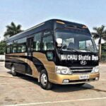 Comfortable and modern Mai Chau shuttle bus