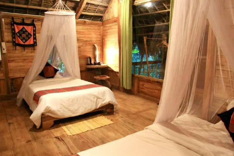 Pu Luong Hillside Lodge room