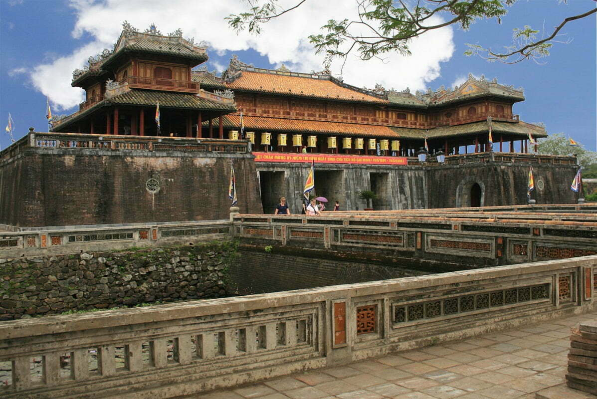 Ngo Mon main gate of Hue Ancient Capital- Central Vietnam