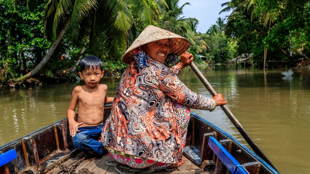 Vinh Long locals