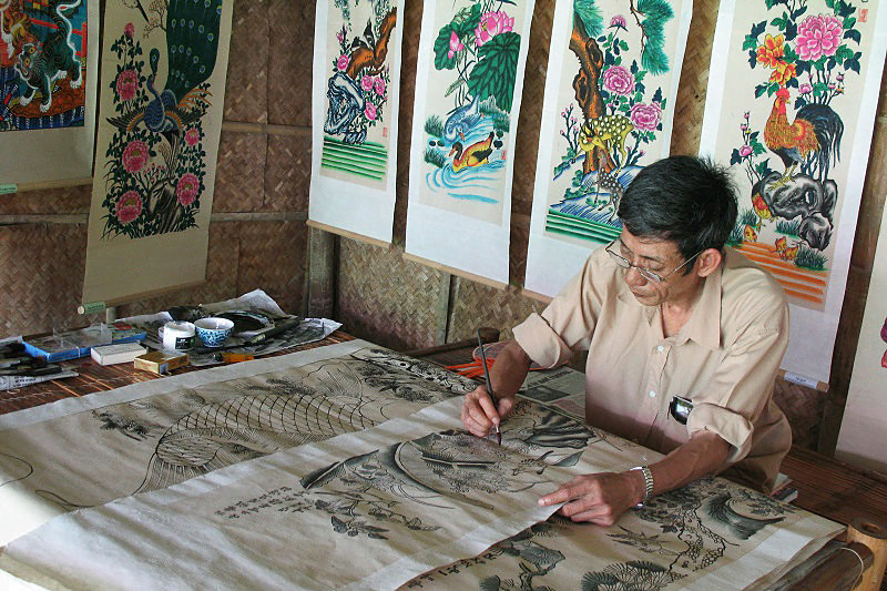 Dong Ho folk painting village
