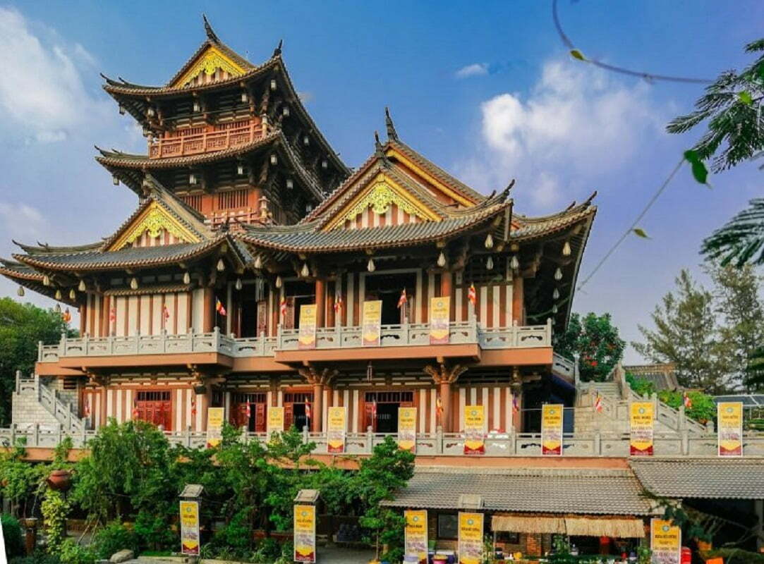 Tu viện Khánh An, một trong những địa điểm chụp hình free tại Sài Gòn