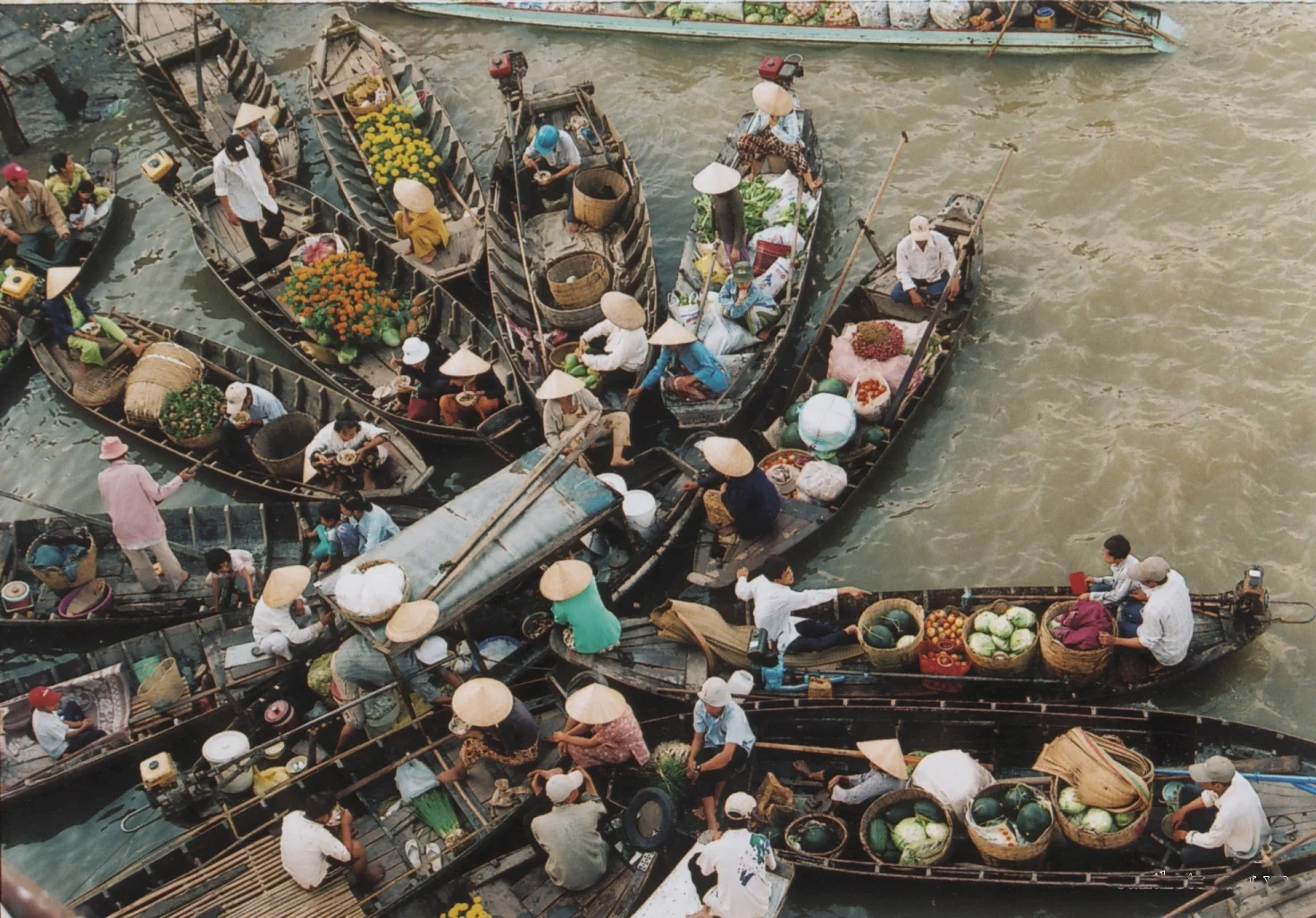 Cai Rang Floating Market