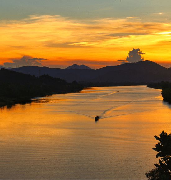 Sunset View from Vong Canh Hill