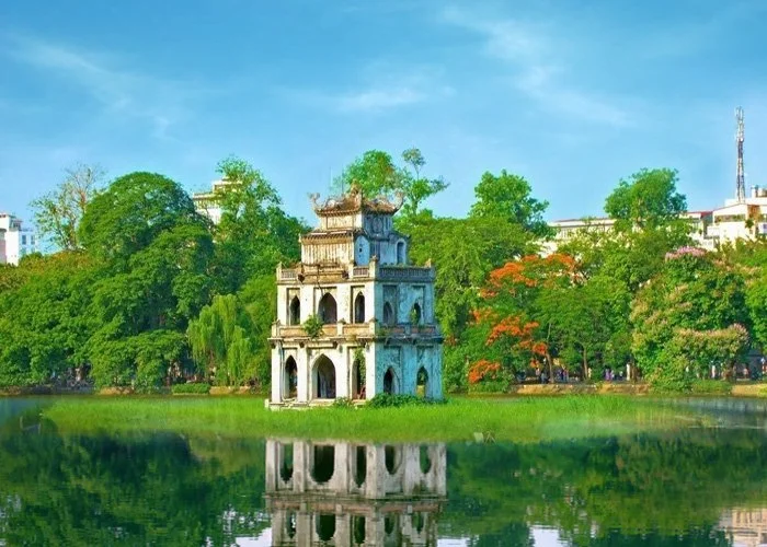 The capital in the North Vietnam, Hanoi