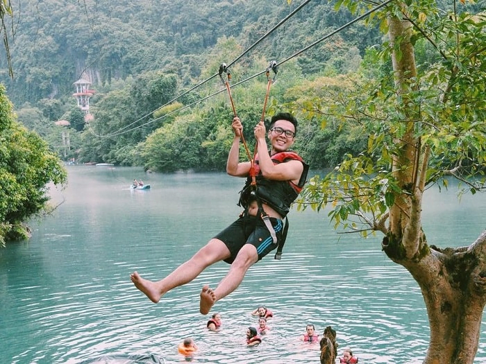 Zipline in Phong Nha – Ke Bang National Park