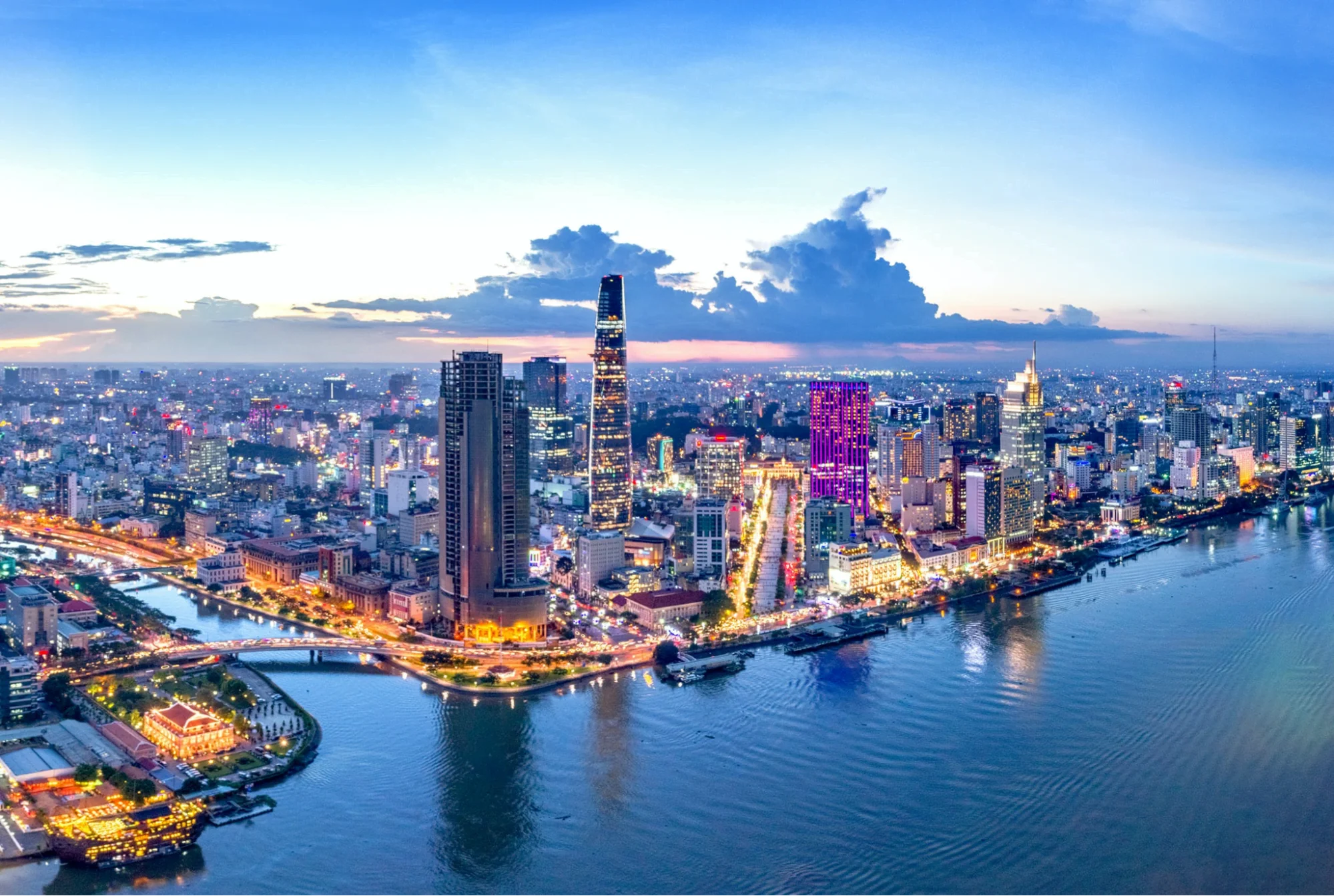Top the best destinations in a week in Vietnam Ho Chi Minh city Vietnam