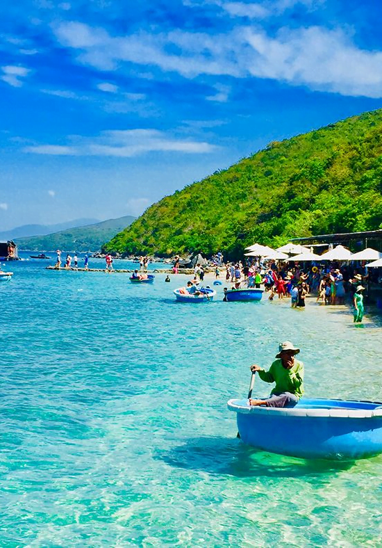Beautiful beach of Nha Trang