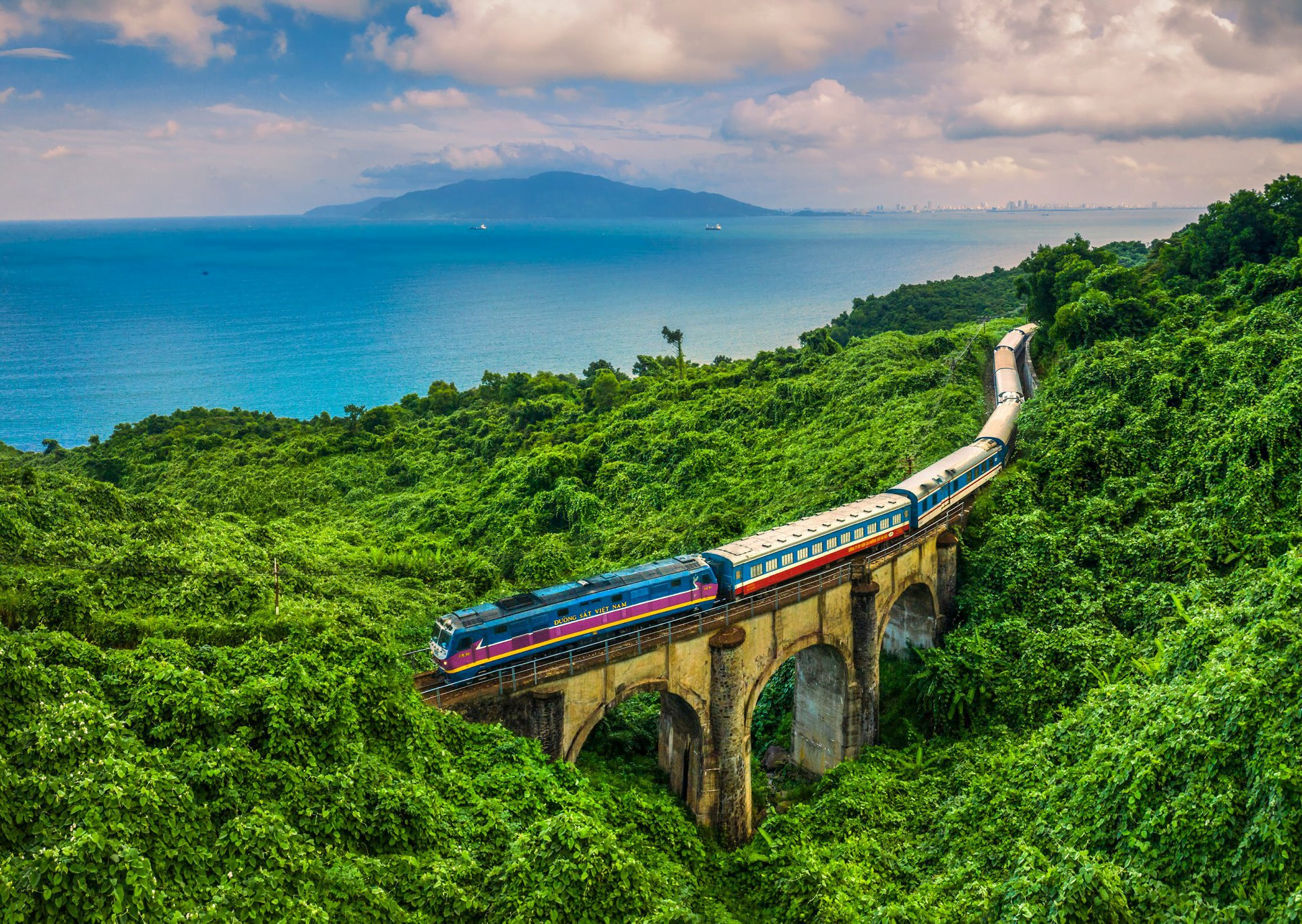 Train in Vietnam