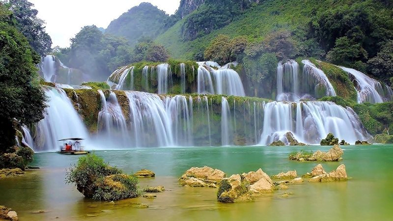 Ban Gioc waterfall Cao Bang