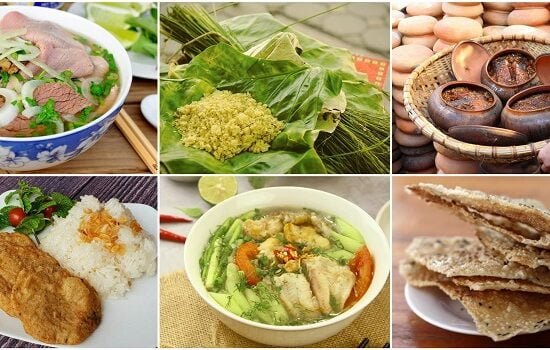 món ăn đặc trưng của miền Bắc
