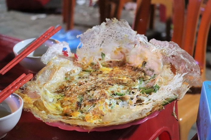 Bánh khoái tép Thanh Hóa