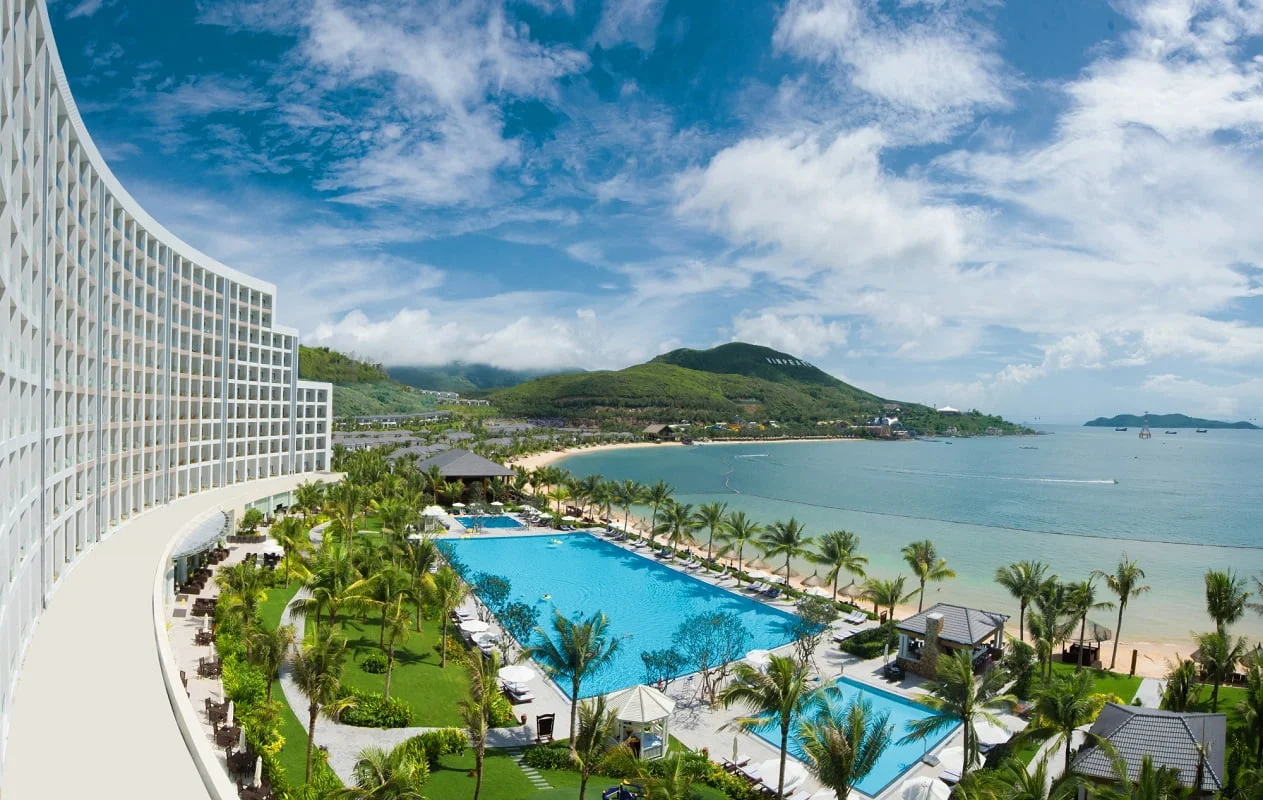 Vinpearl Resort & Nha Trang Bay với cấu trúc cánh cung độc đáo Vinpearl Resort & Nha Trang Bay với cấu trúc cánh cung độc đáo