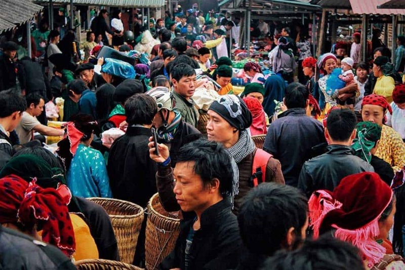 Chợ lùi (chợ Phiên) Hà Giang