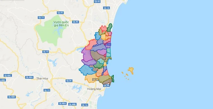 Bản đồ Tĩnh Gia Thanh Hóa Bản đồ Tĩnh Gia Thanh Hóa