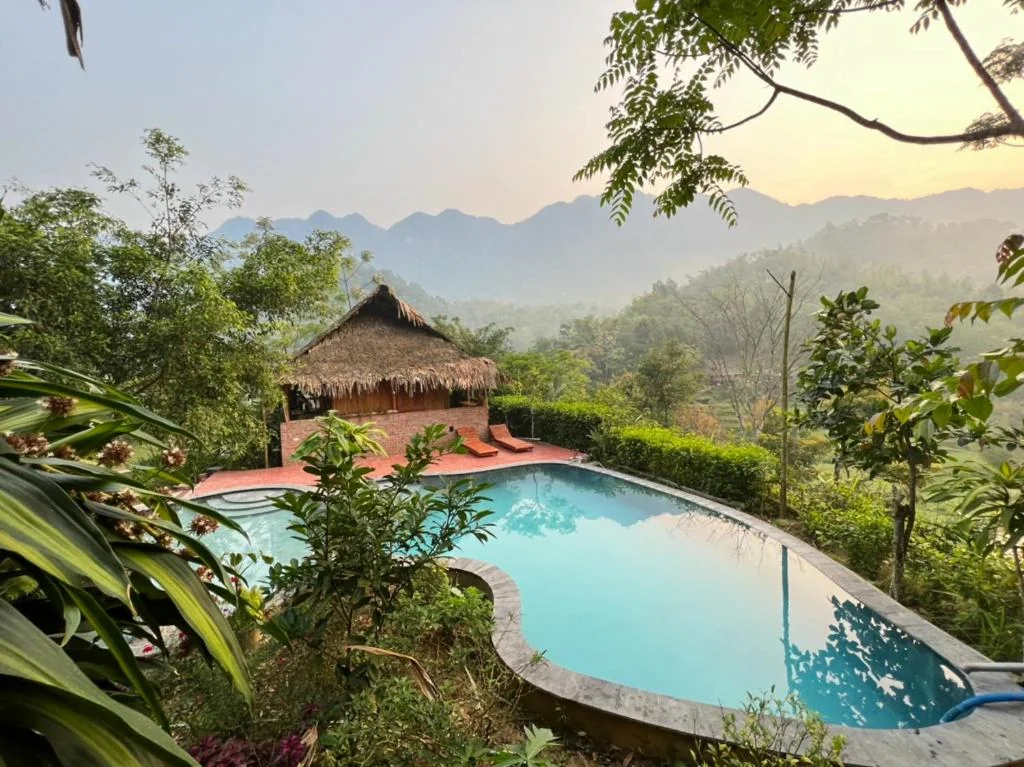 Pù Luông Holiday gần đỉnh Pù Luông Pù Luông Holiday gần đỉnh Pù Luông