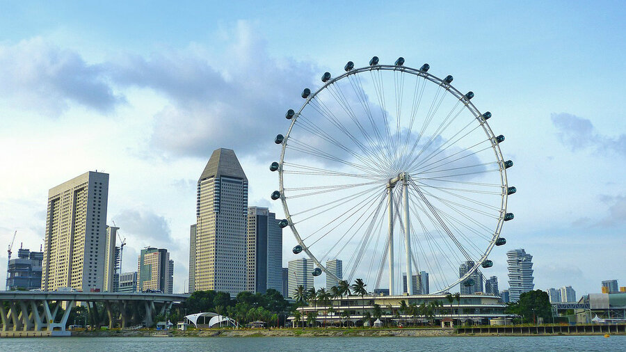 Đu Quay Singapore Flyer 