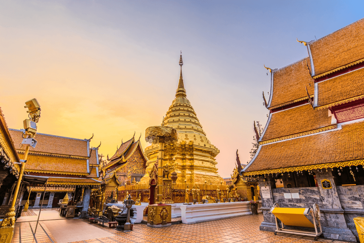 Wat PhraThat Doi Suthep, ngôi chùa vàng bậc nhất Thái Lan