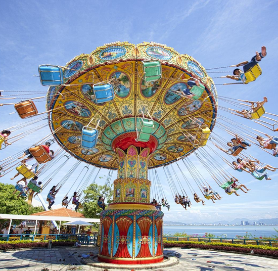 Các trò chơi cực thú vị tại công viên Khủng Long Ninh Bình