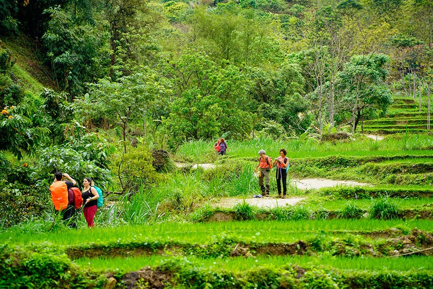 trekking in mai chau