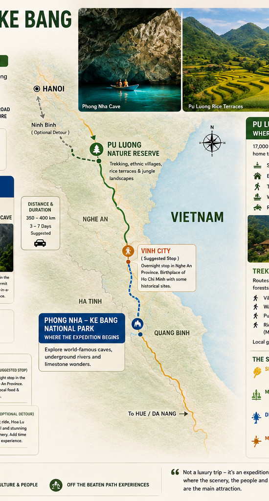 Phong Nha to Pu Luong Tour Expedition Phong Nha to Pu Luong
