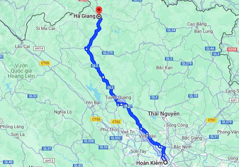 Hanoi to Ha Giang to Pu Luong Circuit Adventure how to get to Ha Giang from Hanoi