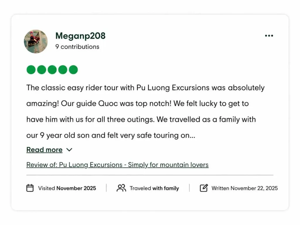 Pu Luong Excursions - The Quieter Side of Northern Vietnam review 1