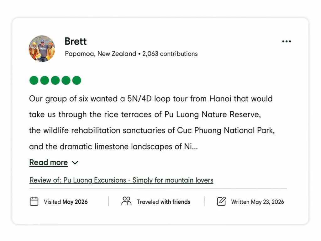 Pu Luong Excursions - The Quieter Side of Northern Vietnam review 2