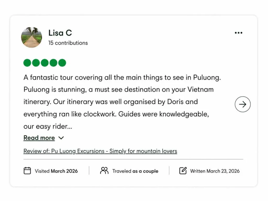 Pu Luong Excursions - The Quieter Side of Northern Vietnam review 4